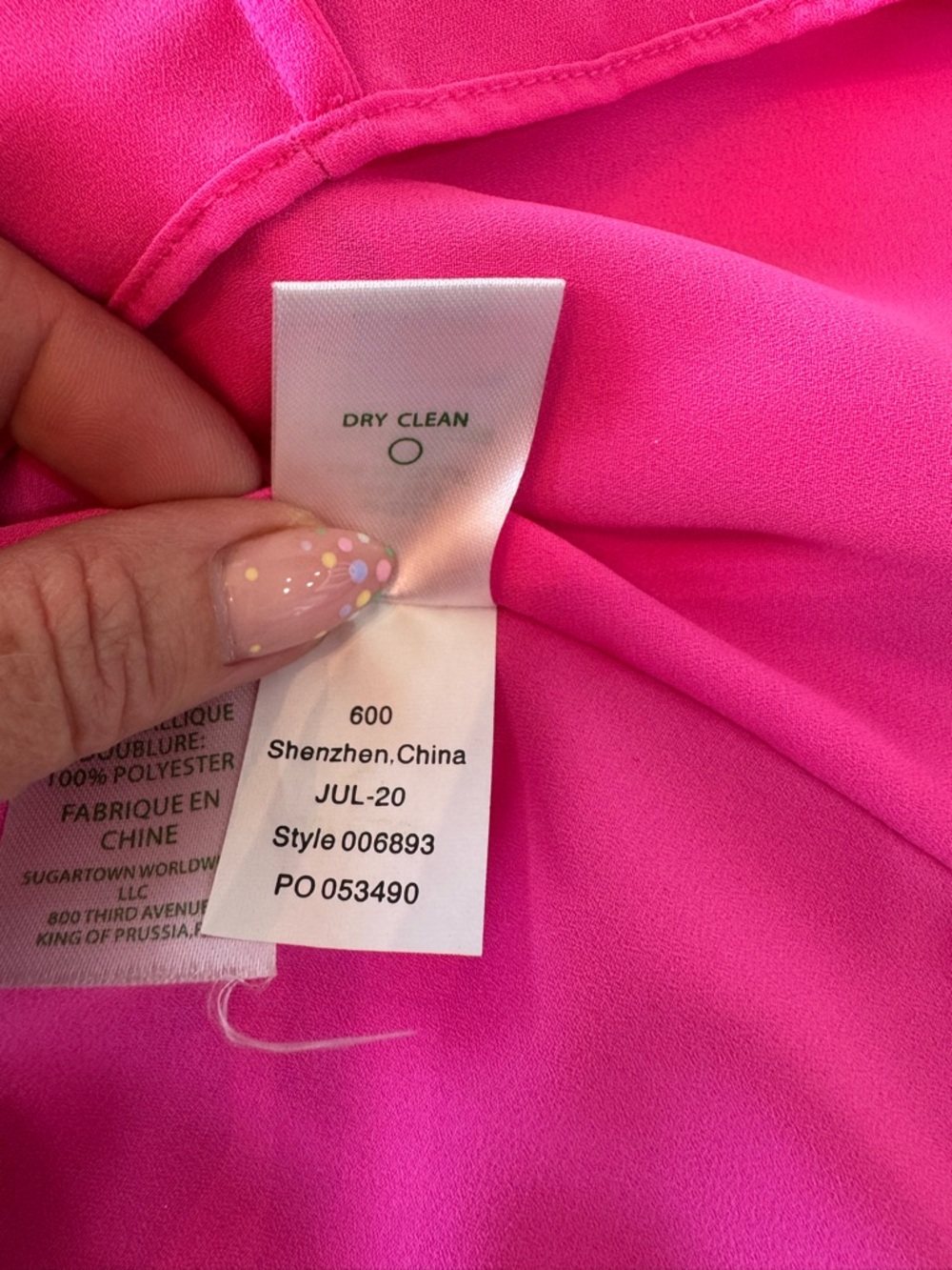 Lilly Pulitzer Darlah Silk Razberry Leopard Metallic Mini Dress - Picture 8 of 8